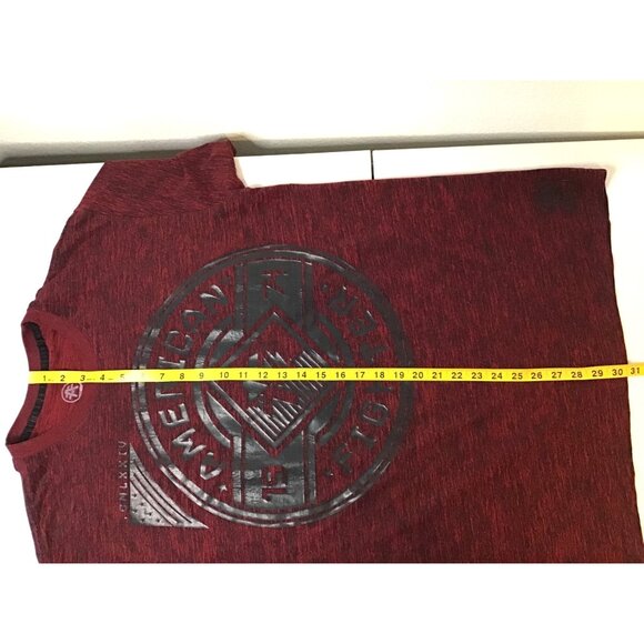 AMERICAN FIGHTER- MENS SHORT SLEEVE FRONT/BACK GRAPHIC T-SHIRT SIZE X-LARGE - Picture 6 of 6